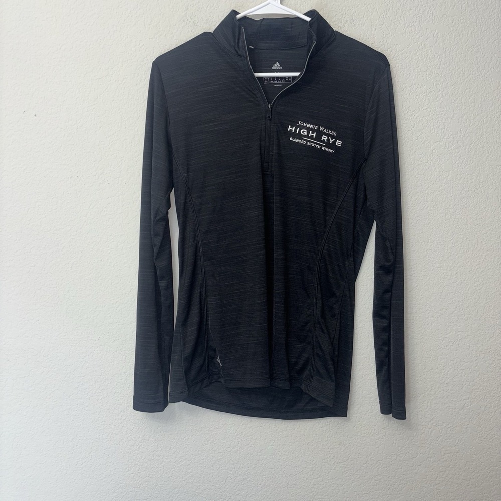 NWT Adidas Women's Lightweight 1/4 Zip Pullover Johnnie Walker Size M Golf